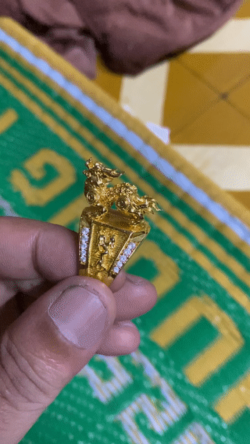 Nhẫn kỳ lân. Mua bán Phụ kiện thời trang khác tại Quận 11 Tp Hồ Chí Minh được đăng bởi Cao hữu hiếu  hình 1