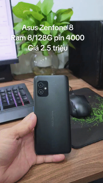 Asus Zenfone 8 128GB zin mượt, máy đẹp bền bỉ. Mua bán Điện thoại tại Quận Hà Đông Hà Nội được đăng bởi Shop Điện Thoại Cũ Zin hình 1