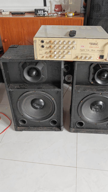 Bộ loa amply 30cm cũ. Mua bán Tivi, Âm thanh tại Huyện Thống Nhất Đồng Nai được đăng bởi Long Cong Đuôi hình 1