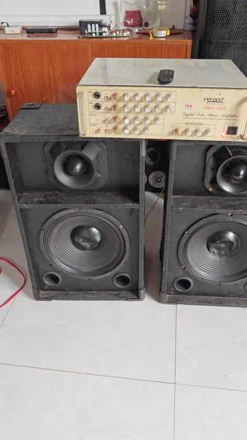 Bộ loa amply 30cm cũ. Mua bán Tivi, Âm thanh tại Huyện Thống Nhất Đồng Nai được đăng bởi Long Cong Đuôi hình 1