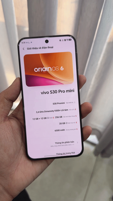 Vivo S30 Pro Mini 12GB/256GB Vàng - Máy người dùng. Mua bán Điện thoại tại Quận Tân Bình Tp Hồ Chí Minh được đăng bởi Nguyen Hoang hình 1