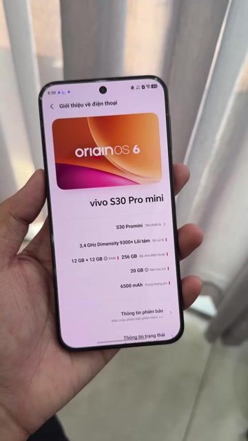 Vivo S30 Pro Mini 12GB/256GB Vàng - Máy người dùng. Mua bán Điện thoại tại Quận Tân Bình Tp Hồ Chí Minh được đăng bởi Nguyen Hoang hình 1