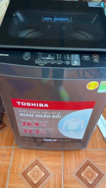 Máy giặt Toshiba 10kg cửa trên Mới 100%. Mua bán Máy giặt tại Quận Gò Vấp Tp Hồ Chí Minh được đăng bởi Điện Máy Giá Kho Miền Nam hình 1