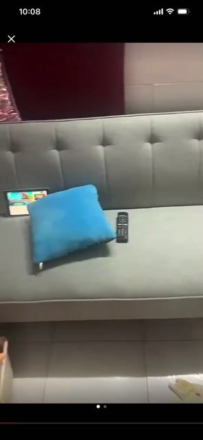 Thanh Lý Ghế giường sofa xám hiện đại. Mua bán Bàn ghế tại Quận 12 Tp Hồ Chí Minh được đăng bởi NyNy hình 1