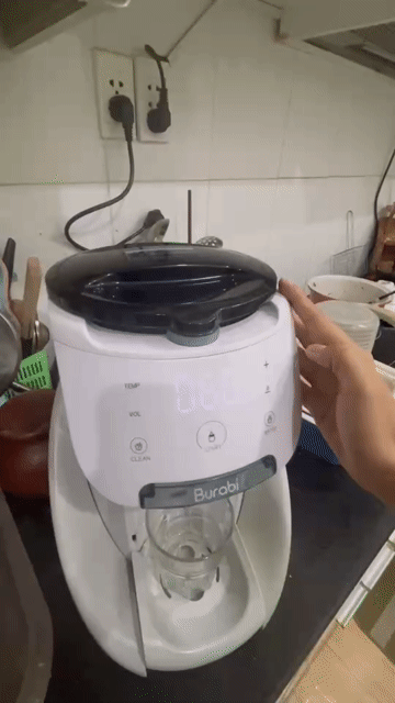 Máy pha sữa Burabi Trắng đã sử dụng 90%. Mua bán Mẹ và bé tại Quận Tân Phú Tp Hồ Chí Minh được đăng bởi Chị Đạt hình 1