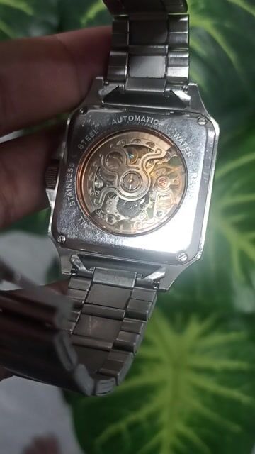 Đồng hồ cơ automatic Ficce mặt vuông độc lạ có síp. Mua bán Đồng hồ tại Quận 10 Tp Hồ Chí Minh được đăng bởi văn phúc  hình 1