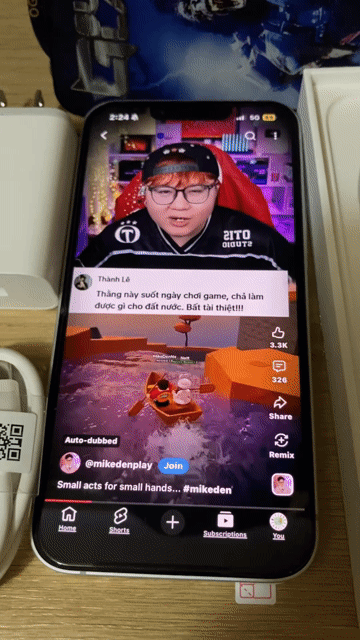 iPhone 2026 QuocTe GenZ Gamer 1 Năm 5G/TV Mien Phi. Mua bán Điện thoại tại Quận 1 Tp Hồ Chí Minh được đăng bởi Jay hình 1