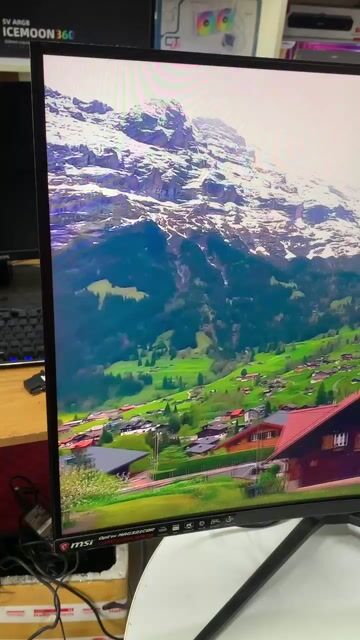 MSI Optix MAG321CQR 32 inch 2K 144Hz  lỗi nền đen. Mua bán Phụ kiện (Màn hình, Chuột...) tại Thành phố Thủ Đức Tp Hồ Chí Minh được đăng bởi Lê Cương hình 1