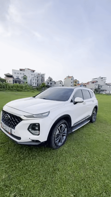 Hyundai Santa Fe 2018 Htrac đặc biệt Xăng Trắng. Mua bán Ô tô tại Huyện Thanh Oai Hà Nội được đăng bởi Nguyễn Hùng hình 1
