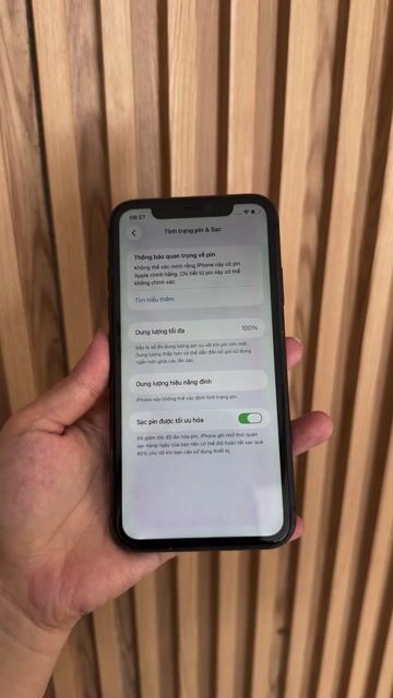 Apple iPhone 11 128GB Đen Đã thay pin. Mua bán Điện thoại tại Thị xã Bến Cát Bình Dương được đăng bởi Trịnh phát mobile hình 1