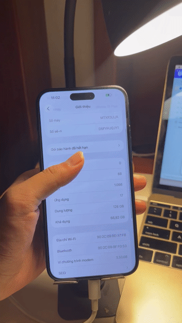Apple iPhone 15 Plus 128GB Đen Sang trọng. Mua bán Điện thoại tại Quận Bắc Từ Liêm Hà Nội được đăng bởi The Apple trade in hình 1