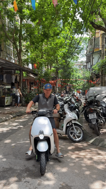 SYM Priti 50cc 2024 Trắng ánh hồng cute hiện đại. Mua bán Xe máy tại Quận Ba Đình Hà Nội được đăng bởi Xe Máy Nam Thi hình 1