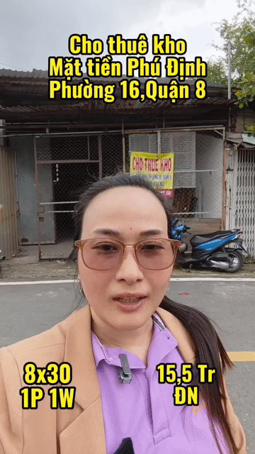 Cho thuê Nhà ở Quận 8 Tp Hồ Chí Minh diện tích 240 m² giá 15,5 triệu/tháng