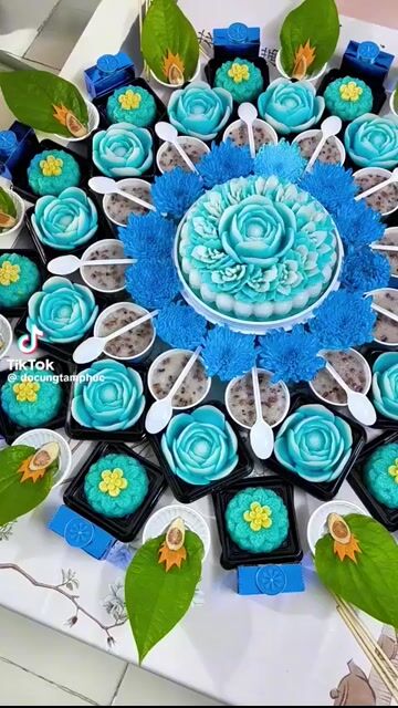 Mâm Cúng Tone Xanh Dương Điểm Nhấn Ngày Đặc Biệt. Dịch vụ tại Quận Ninh Kiều Cần Thơ được đăng bởi Đồ Cúng Tâm Phúc Cần Thơ hình 1