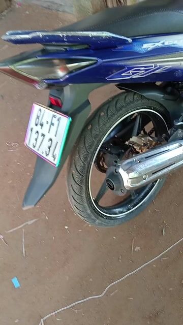 Yamaha Exciter 135 Xanh trắng. Mua bán Xe máy tại Huyện Trà Cú Trà Vinh được đăng bởi T hình 1