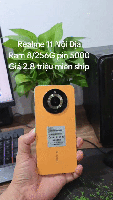 Realme 11 8GB/256GB zin nguyên cây máy đẹp mượt. Mua bán Điện thoại tại Quận Hà Đông Hà Nội được đăng bởi Shop Điện Thoại Cũ Zin hình 1