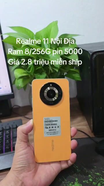 Realme 11 8GB/256GB zin nguyên cây máy đẹp mượt. Mua bán Điện thoại tại Quận Hà Đông Hà Nội được đăng bởi Shop Điện Thoại Cũ Zin hình 1