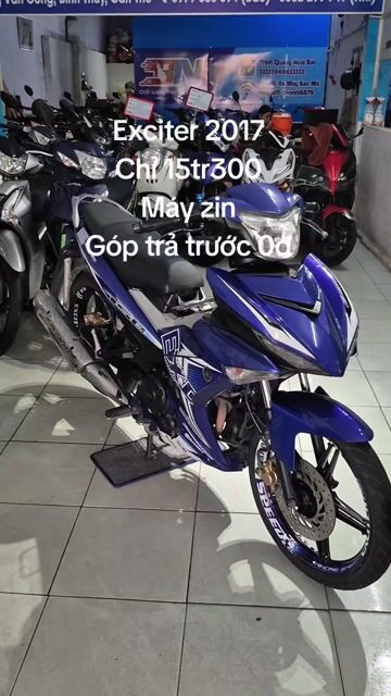 Exciter 150 2017 BS65 Máy zin ngay chủ góp đưa 0đ. Mua bán Xe máy tại Quận Bình Thuỷ Cần Thơ được đăng bởi Xe Máy Bảo Nhi hình 1