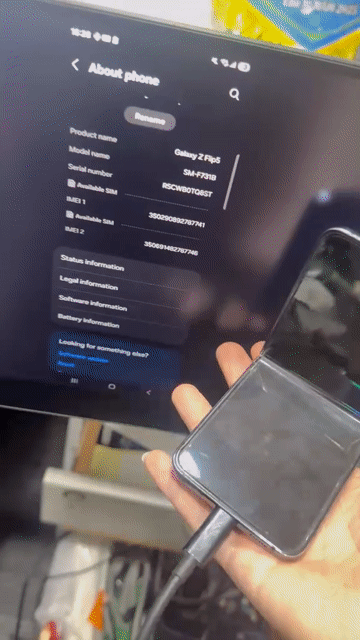 Samsung Z Flip5 8GB/256GB Đen. Mua bán Điện thoại tại Quận 12 Tp Hồ Chí Minh được đăng bởi Tài Huỳnh hình 1