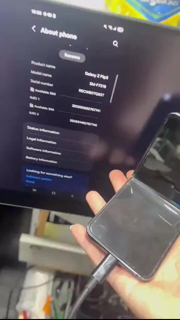 Samsung Z Flip5 8GB/256GB Đen. Mua bán Điện thoại tại Quận 12 Tp Hồ Chí Minh được đăng bởi Tài Huỳnh hình 1