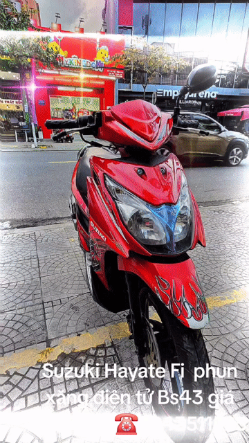 Suzuki Hayate Fi Đỏ. Mua bán Xe máy tại Quận Hải Châu Đà Nẵng được đăng bởi nguyễn đoan trang hình 1