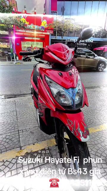 Suzuki Hayate Fi Đỏ. Mua bán Xe máy tại Quận Hải Châu Đà Nẵng được đăng bởi nguyễn đoan trang hình 1