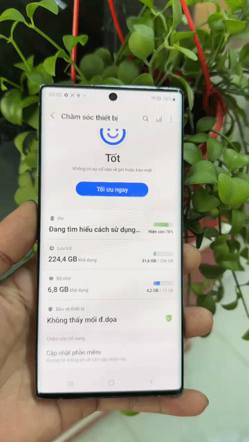 Samsung Note 10 Plus 5G 256GB Trắng. Mua bán Điện thoại tại Quận 12 Tp Hồ Chí Minh được đăng bởi TMT Dr  hình 1