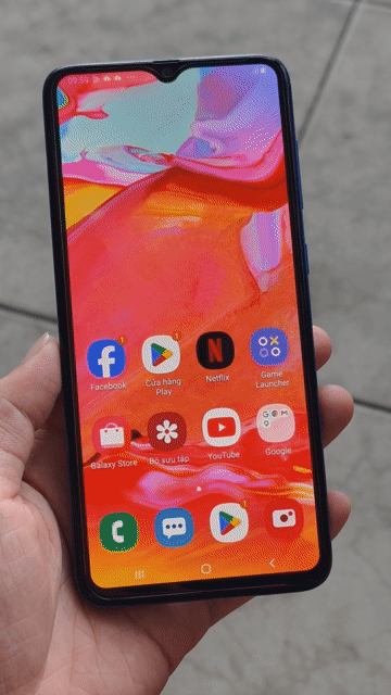 Samsung Galaxy A70 6/128GB Xanh Màn Super Amoled . Mua bán Điện thoại tại Quận Liên Chiểu Đà Nẵng được đăng bởi Huy Hoàng hình 1