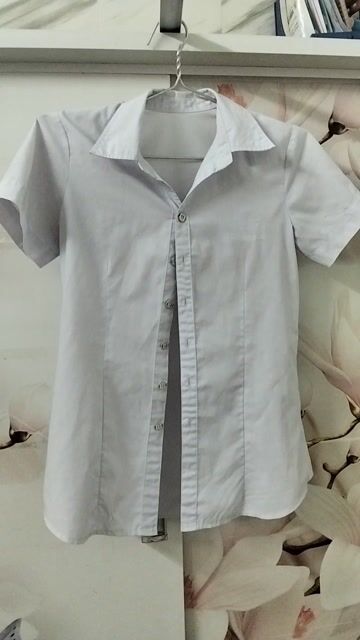 Áo sơ mi Nữ Trắng Vải Size S. Mua bán Quần áo tại Thành phố Tam Kỳ Quảng Nam được đăng bởi Suri hình 1