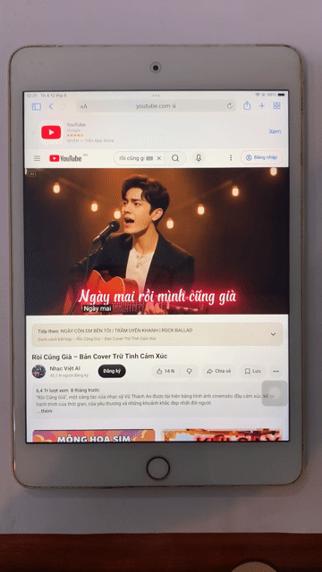 IPAD MINI 4 QUỐC TẾ 32GB CÓ SIM 4G,PIN 100% ĐẸP. Mua bán Máy tính bảng tại Quận Gò Vấp Tp Hồ Chí Minh được đăng bởi Đồ cũ dư bán rẻ hình 1