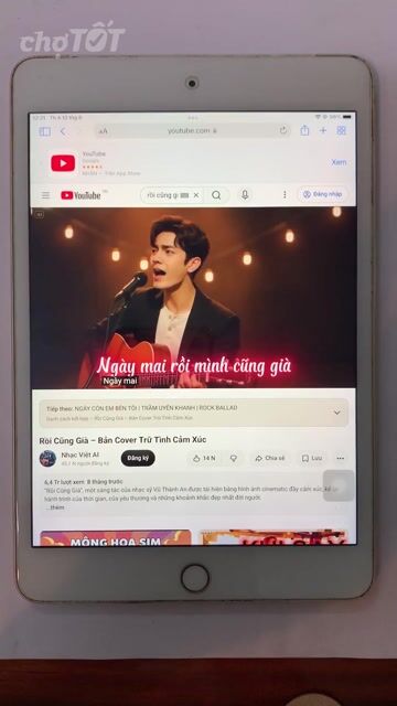 IPAD MINI 4 QUỐC TẾ 32GB CÓ SIM 4G,PIN 100% ĐẸP. Mua bán Máy tính bảng tại Quận Gò Vấp Tp Hồ Chí Minh được đăng bởi Đồ cũ dư bán rẻ hình 1