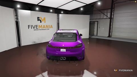 FIVEM Porsche Macan | Realistic SUV [Badged] Add-On | Interior & Exterior | Tuning Parts | Working Lights | Optimized | Fivem Ready | High Quality, video preview