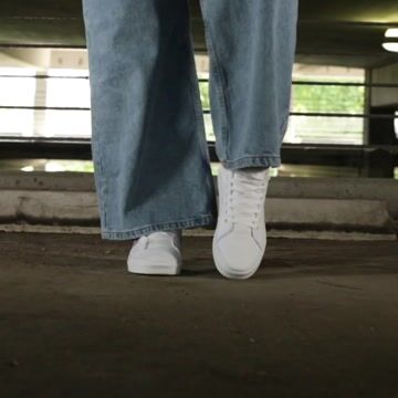 Vans Sk8-Hi Skate Shoe - White video thumbnail