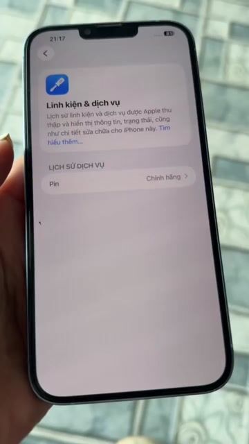 Apple iPhone 14 Plus 128GB Xanh Đã thay pin. Mua bán Điện thoại tại Quận Cái Răng Cần Thơ được đăng bởi LA hình 1