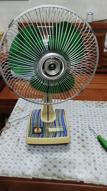 Quạt bàn Sanyo Xanh rêu 100V. Mua bán Quạt tại Quận Hoàng Mai Hà Nội được đăng bởi TOÀN JAPAN hình 1
