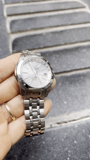 Đồng hồ Citizen Eco-Drive Titanium Bạc 40mm. Mua bán Đồng hồ tại Quận Kiến An Hải Phòng được đăng bởi dien hong hình 1