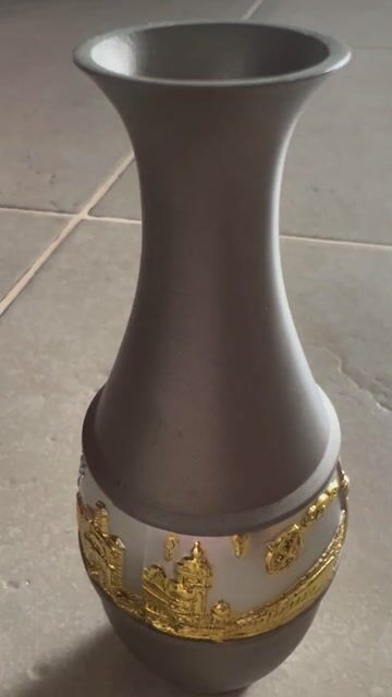 Bình hoa trưng bày Malaysia Xám 13cm. Mua bán Cây cảnh, đồ trang trí tại Quận 1 Tp Hồ Chí Minh được đăng bởi Nguyễn Thị Bảo Hân hình 1