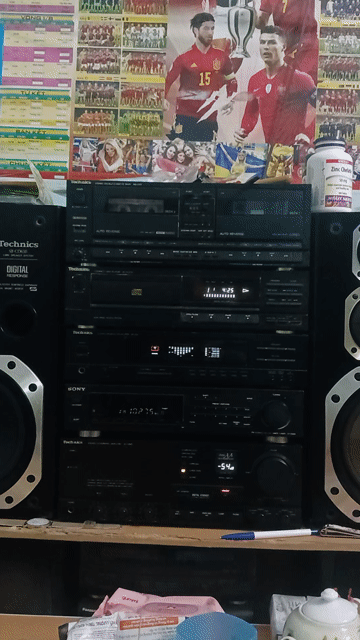 Dàn âm thanh Technics Đen 220V. Mua bán Tivi, Âm thanh tại Quận Ba Đình Hà Nội được đăng bởi Hung Hoang hình 1