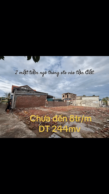 Mua bán Đất Huyện Tiên Lãng Hải Phòng diện tích 241 m² giá 1,9 tỷ