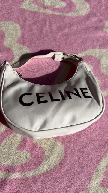 Celine White Small Bag - Pre-Loved Designer Luxury