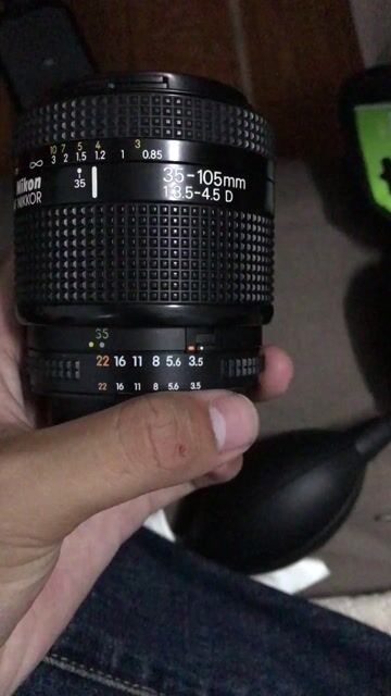 Ống kính Nikon 35-105mm F/3.5-4.5 D. Mua bán Máy ảnh, Máy quay tại Quận Bình Thạnh Tp Hồ Chí Minh được đăng bởi Kiệt Phạm hình 1