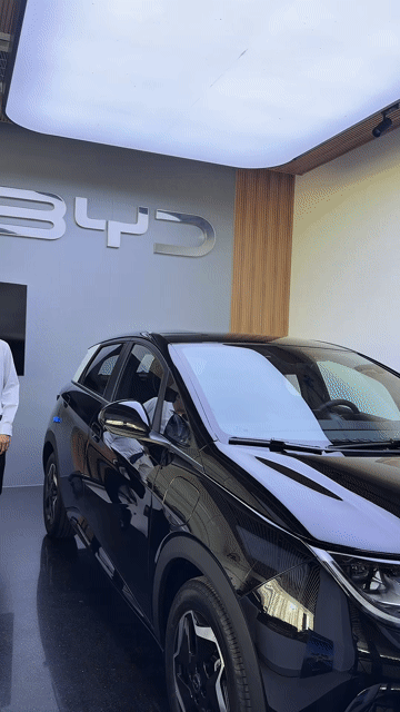 Xe điện BYD Dolphin màu Nâu. Mua bán Ô tô tại Quận Bình Tân Tp Hồ Chí Minh được đăng bởi Minh Toàn BYD Võ Văn Kiệt hình 1