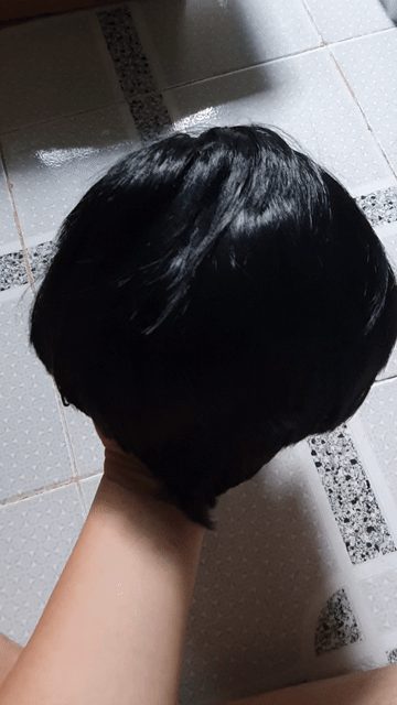 Tóc giả Tóc tổng hợp Đen Unisex. Mua bán Phụ kiện thời trang khác tại Quận 12 Tp Hồ Chí Minh được đăng bởi Nguyễn Huy Hải hình 1