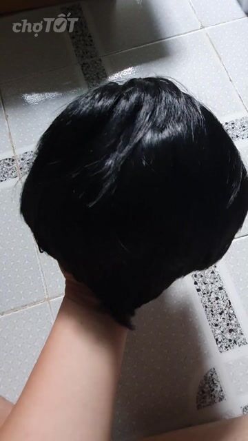 Tóc giả Tóc tổng hợp Đen Unisex. Mua bán Phụ kiện thời trang khác tại Quận 12 Tp Hồ Chí Minh được đăng bởi Nguyễn Huy Hải hình 1
