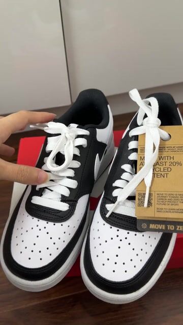 Giày thể thao Nike Court Vision Low Nữ. Mua bán Giày dép tại Huyện Thanh Oai Hà Nội được đăng bởi Alley Quynh hình 1