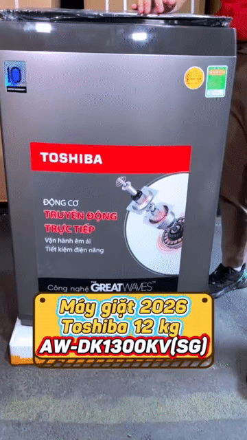 Máy giặt Toshiba cửa trên - Trả góp - Chỉ CCCD. Mua bán Máy giặt tại Thị xã Bến Cát Bình Dương được đăng bởi NHƯ ĐIỆN MÁY TRẢ GÓP LÊ TRIỀU hình 1