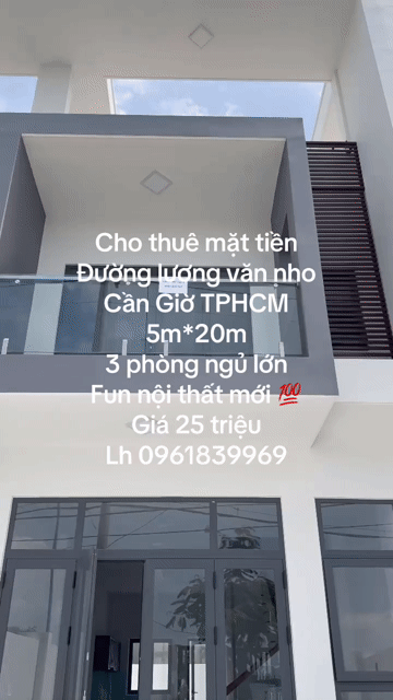 Cho thuê Nhà ở Huyện Cần Giờ Tp Hồ Chí Minh diện tích 300 m² giá 25 triệu/tháng