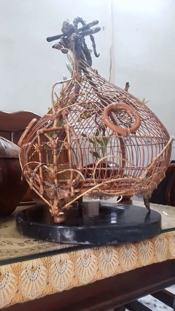 Lồng chim tre Nâu,,,. Mua bán Phụ kiện, Thức ăn, Dịch vụ tại Thành phố Thủ Đức Tp Hồ Chí Minh được đăng bởi Lâm Hoàn Lộc hình 1