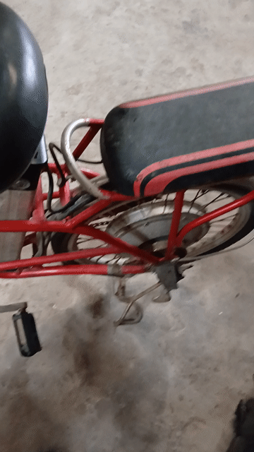 Xe đạp điện Hitasa màu Đỏ. Mua bán Xe đạp tại Quận Gò Vấp Tp Hồ Chí Minh được đăng bởi Anh manh hình 1