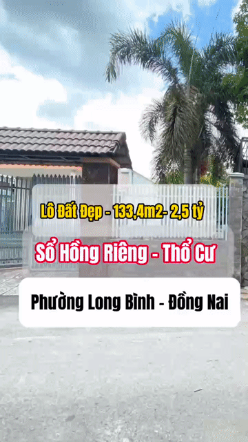 Mua bán Đất Thành phố Biên Hòa Đồng Nai diện tích 134 m² giá 2,5 tỷ